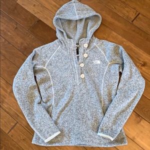 North Face Button Fleece